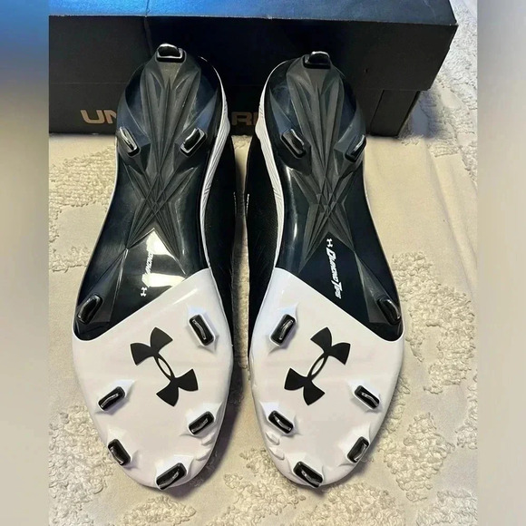 Under Armour Men's Ua Yard Low Dt White/White 14 D(M) US - Picture 3 of 4